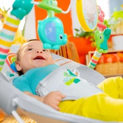 Bright Starts Playful Paradise Vibrating Baby Bouncer With Toys -Chicco Kids Shop GUEST 3dc0e123 e9a1 4871 b222 778bf2a8e148
