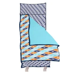 Bacati - Liam Aqua Orange Navy Toddler Nap Mat -Chicco Kids Shop GUEST 40c67c2f 8033 41de b48b de8619eebd9a