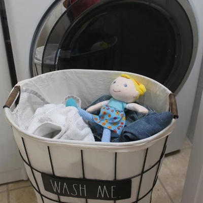 HABA Snug Up Edda - 10" Soft Doll With Fuzzy Blonde Hair And Embroidered Face 2 HABA Snug Up Edda - 10" Soft Doll With Fuzzy Blonde Hair And Embroidered Face - Image 2