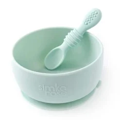 Simka Rose Silicone Baby Bowl And Spoon Set -Chicco Kids Shop GUEST 46a8cf9b 4b81 49e6 810f 1a4a3a2cf0ee