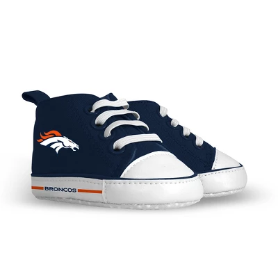 Baby Fanatic 2 Piece Bid And Shoes - NFL Denver Broncos - White Unisex Infant Apparel 1 Baby Fanatic 2 Piece Bid And Shoes - NFL Denver Broncos - White Unisex Infant Apparel