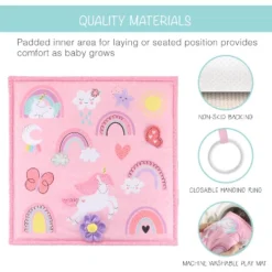 The Peanutshell Rainbow Paradise 7-in-1 Activity Gym & Play Mat For Baby -Chicco Kids Shop GUEST 472b4cbe bbdc 4484 a475 188aaeac8b7f