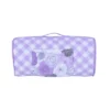Bacati - Watercolors Floral Purple Gray Toddler Nap Mat