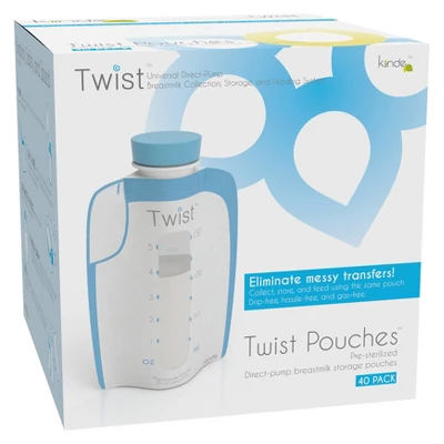 Kiinde 40ct Twist Breast Milk Storage Pouch 5 Kiinde 40ct Twist Breast Milk Storage Pouch - Image 5