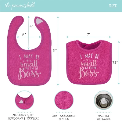 The Peanutshell Baby Girl Terry Bibs, 16 Pack For Feeding, Teething, Or Drooling|Girl Foods/Neutral 1 The Peanutshell Baby Girl Terry Bibs, 16 Pack For Feeding, Teething, Or Drooling|Girl Foods/Neutral