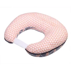 Bacati - 3 Pc Emma Aztec Coral/Navy Large Triangles Muslin Hugster Feeding & Infant Support Nursing Pillow With 2 Removable Zippered Covers -Chicco Kids Shop GUEST 4b679023 09fe 4cad 863f 909e8a2b7837