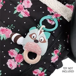 The Peanutshell Seasonal Car Seat Cover, Floral Rose, Black/Pink 7 The Peanutshell Seasonal Car Seat Cover, Floral Rose, Black/Pink -Chicco Kids Shop GUEST 4d5f994a d75c 4d9f a992 c129e3240d66