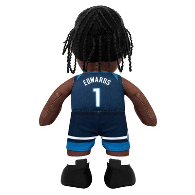 Bleacher Creatures Minnesota Timberwolves Anthony Edwards 10" Plush Figure 2 Bleacher Creatures Minnesota Timberwolves Anthony Edwards 10" Plush Figure - Image 2