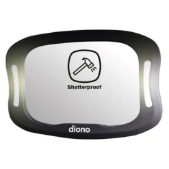 Diono Easy View XXL Baby Car Mirror, Extra Wide View, For Rear Facing Infant, LED Night Light, Black -Chicco Kids Shop GUEST 50bee71a 348b 44a4 9692 a55f6be6d57d
