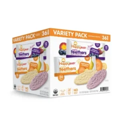 HappyBaby Organic Teether Variety Pack Baby Snacks - 5.04oz/36ct -Chicco Kids Shop GUEST 516f807d 5ab6 4c34 b01f 21de20f8e3d6