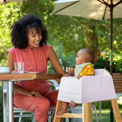 Milkmakers Multi-Use 5-in-1 Nursing Cover - Pale Peach 4 Milkmakers Multi-Use 5-in-1 Nursing Cover - Pale Peach - Image 4