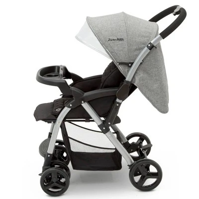 Jeep By Delta Children Unlimited Reversible Handle Stroller - Gray Tweed 7 Jeep By Delta Children Unlimited Reversible Handle Stroller - Gray Tweed - Image 7