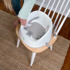 Ity By Ingenuity Simplicity Seat Easy-Clean Baby Booster Feeding Chair - Oat