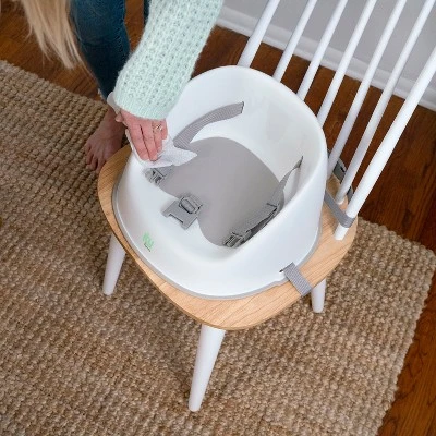 Ity By Ingenuity Simplicity Seat Easy-Clean Baby Booster Feeding Chair - Oat 1 Ity By Ingenuity Simplicity Seat Easy-Clean Baby Booster Feeding Chair - Oat