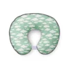 Bacati - 3 Pc Clouds In The City Mint Gray Hugster Feeding & Infant Support Nursing Pillow