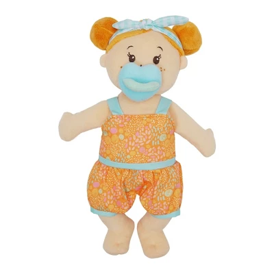 Manhattan Toy Wee Baby Stella Al Fresco 12" Soft Baby Doll Set For Toddlers 12 Months And Up 7 Manhattan Toy Wee Baby Stella Al Fresco 12" Soft Baby Doll Set For Toddlers 12 Months And Up - Image 7