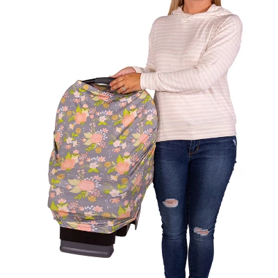 J.L. Childress 4-in-1 Multi-Use Cover Vintage Floral 5 J.L. Childress 4-in-1 Multi-Use Cover Vintage Floral - Image 5