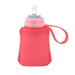 Green Sprouts Sprout Ware Sip & Straw Pocket Made From Silicone And Plants - 8oz