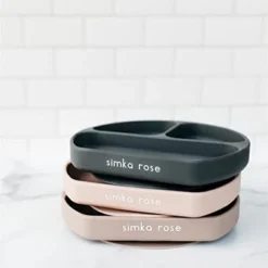 Simka Rose Silicone Suction Plate For Baby And Toddler -Chicco Kids Shop GUEST 55c49a1e 24f1 450b b887 15d1354d497c