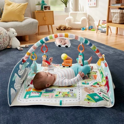 Fisher Price Fisher-Price Activity City Gym To Jumbo Play Mat 2 Fisher Price Fisher-Price Activity City Gym To Jumbo Play Mat - Image 2