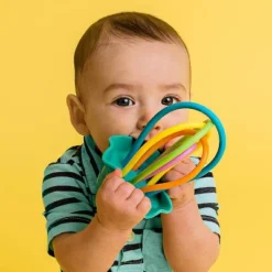 Baby Banana Lil' Squish Jellyfish Sensory Rattle & Teething Toy -Chicco Kids Shop GUEST 59fc58b3 20c4 49a5 a21d b819296c0944