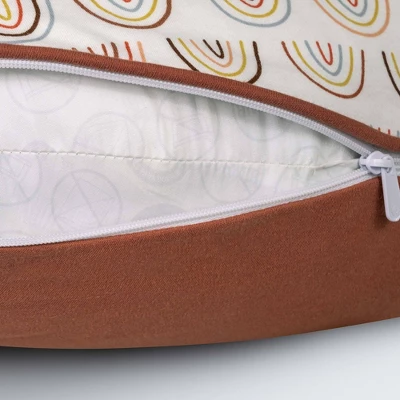 Boppy Organic Original Support Nursing Pillow Cover - Spice Rainbow 1 Boppy Organic Original Support Nursing Pillow Cover - Spice Rainbow