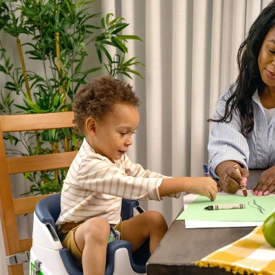 Ingenuity Baby Base 2-in-1 Booster Seat - Night Sky 9 Ingenuity Baby Base 2-in-1 Booster Seat - Night Sky - Image 9