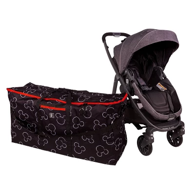 Disney Baby + J.L. Childress Single & Double Stroller Travel Bag - Mickey Black 3 Disney Baby + J.L. Childress Single & Double Stroller Travel Bag - Mickey Black - Image 3