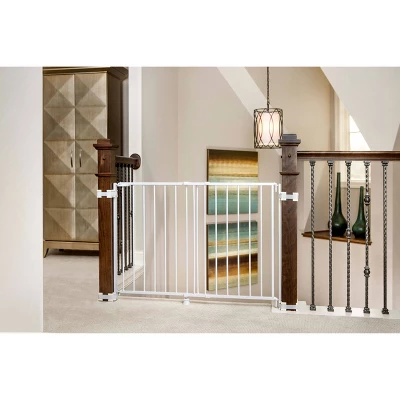 Regalo Top Of Stairs Metal Baby Gate 1 Regalo Top Of Stairs Metal Baby Gate