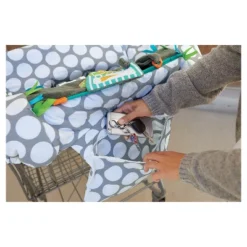 Boppy Preferred Shopping Cart And Restaurant High Chair Cover - Gray Jumbo Dots -Chicco Kids Shop GUEST 5bb52235 ccf7 4f28 b2c8 0c9c54da7e32