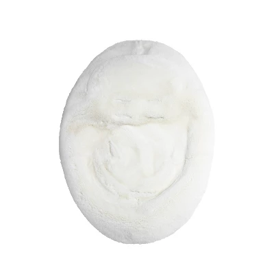 Munchkin Premium Ultra-Soft Faux Fur Baby Swing - White 1 Munchkin Premium Ultra-Soft Faux Fur Baby Swing - White