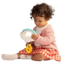 Manhattan Toy Cherry Blossom Days Cloud Baby Circle Rattle With Crinkle Paper And Teethers -Chicco Kids Shop GUEST 5db96668 72a2 476a 802a 1b6bfaeba38c