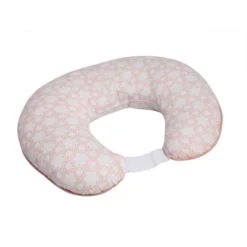 Bacati - 3 Pc Petals/Floral Coral Muslin Hugster Feeding & Infant Support Nursing Pillow With 2 Removable Zippered Covers -Chicco Kids Shop GUEST 5f492f06 7942 416e a8f3 cecda9102c2b