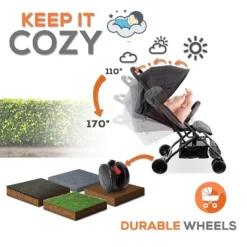 Jovial Portable Folding Lightweight Compact Baby Stroller With Bag For Airplane Travel For Babies, Infants, And Toddlers, Black 6 Jovial Portable Folding Lightweight Compact Baby Stroller With Bag For Airplane Travel For Babies, Infants, And Toddlers, Black -Chicco Kids Shop GUEST 63478f97 c8a7 44e0 87cd 311044b18399