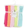 Hudson Baby Infant Rayon From Bamboo Burpcloth 6pk, Tropical, One Size