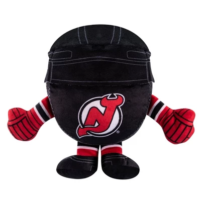 Bleacher Creatures New Jersey Devils 8" Kuricha Hockey Puck Sitting Plush 3 Bleacher Creatures New Jersey Devils 8" Kuricha Hockey Puck Sitting Plush - Image 3