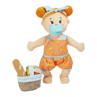 Manhattan Toy Wee Baby Stella Al Fresco 12" Soft Baby Doll Set For Toddlers 12 Months And Up 2 Manhattan Toy Wee Baby Stella Al Fresco 12" Soft Baby Doll Set For Toddlers 12 Months And Up - Image 2