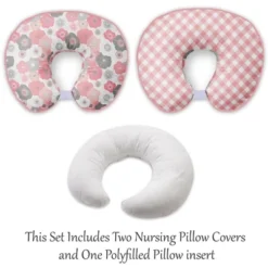 Bacati - 3 Pc Watercolor Floral Coral Gray Hugster Feeding & Infant Support Nursing Pillow -Chicco Kids Shop GUEST 66c8e3b6 1c48 4fcb 84b7 5397a50298fe