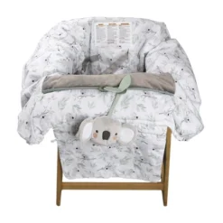 Boppy Preferred Shopping Cart And High Chair Cover - Koala And Leaves