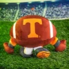 Bleacher Creatures Tennessee Volunteers 8" Kuricha Football Sitting Plush