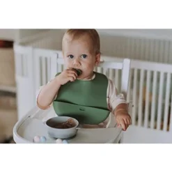 Upward Baby 8Pc Set Bib Spoon Bowl Cup - Multi
