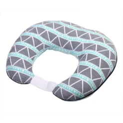 Bacati - 3 Pc Liam Aztec Aqua/Navy Large Triangles Muslin Hugster Feeding & Infant Support Nursing Pillow With 2 Removable Zippered Covers -Chicco Kids Shop GUEST 72c9f86b 7d28 49ef b7e0 cfd6d5277845
