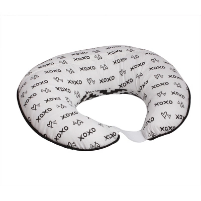 Bacati - 3 Pc Love Aztec Print Black Hugster Feeding & Infant Support Nursing Pillow 8 Bacati - 3 Pc Love Aztec Print Black Hugster Feeding & Infant Support Nursing Pillow - Image 8