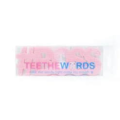 Hudson & Heart Company #Boss Teetheword Baby Teether - Pink 2.9oz -Chicco Kids Shop GUEST 735772ae 7863 4e89 861c 49bc7076c6b6