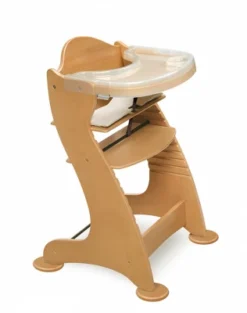 Badger Basket Embassy Adjustable Wood High Chair -Chicco Kids Shop GUEST 736def3f 139e 43bf 96cc 08c7611e5a72