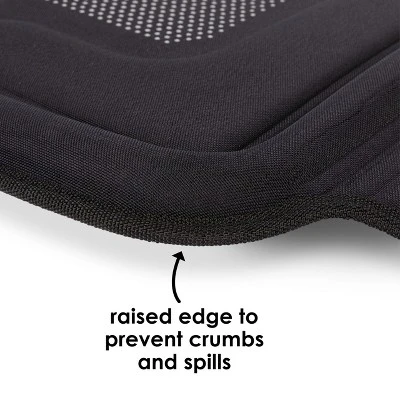 Diono Seat Guard Complete, Full Size Car Seat Protector, Raised Edges, Non Slip Backing, Black 4 Diono Seat Guard Complete, Full Size Car Seat Protector, Raised Edges, Non Slip Backing, Black - Image 4