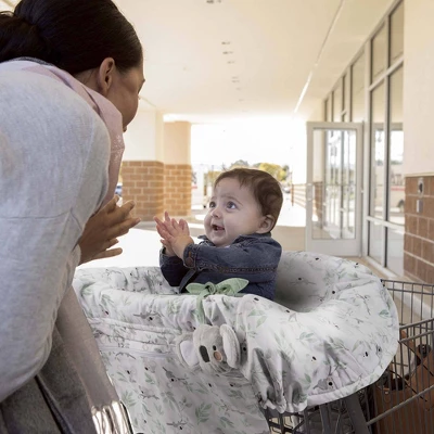 Boppy Preferred Shopping Cart And High Chair Cover - Koala And Leaves 7 Boppy Preferred Shopping Cart And High Chair Cover - Koala And Leaves - Image 7