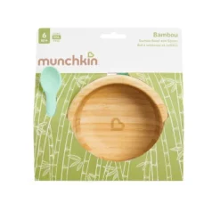 Munchkin Bamboo Suction Dining Bowl With Silicone Spoon -Chicco Kids Shop GUEST 759dcd6f c39d 4adc 9cd2 2eadf7e653f1