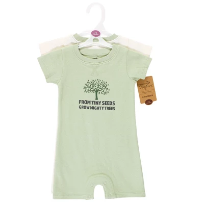 Touched By Nature Unisex Baby Organic Cotton Rompers, Bee Different 1 Touched By Nature Unisex Baby Organic Cotton Rompers, Bee Different