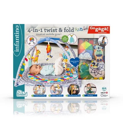 Infantino 4-in-1 Twist & Fold Musical Mobile Activity Gym 13 Infantino 4-in-1 Twist & Fold Musical Mobile Activity Gym - Image 13
